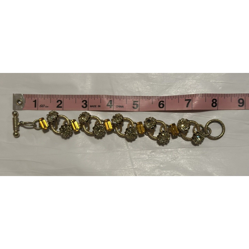 Vintage 1960s Henkel & Grosse for Christian Dior Toggle Bracelet - Picture 11 of 12